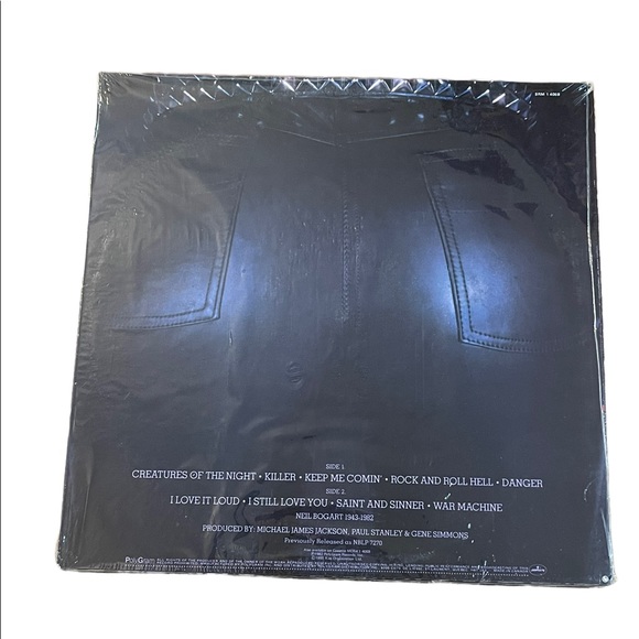 Kiss Creatures of the Night 1982 Polygram in plastic wrap record album LP RARE - Picture 3 of 5